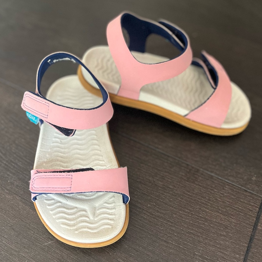 Pink Native Kids Sandals